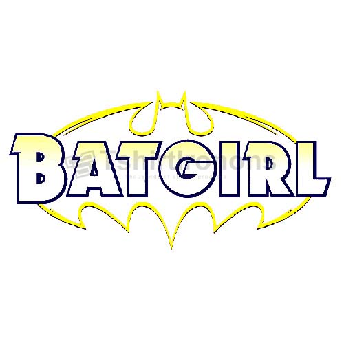 Batgirl T-shirts Iron On Transfers N7406